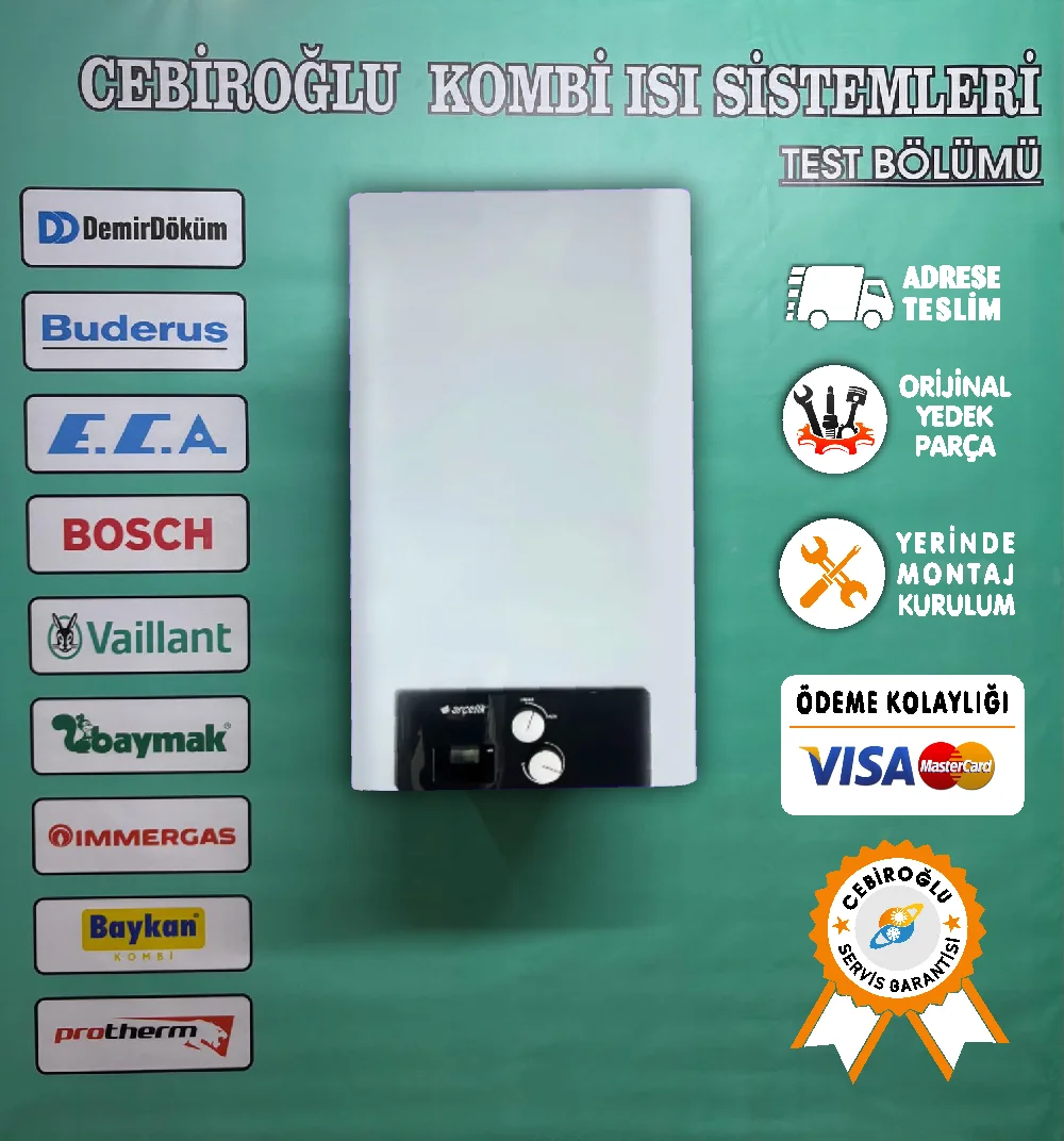 Arçelik Şofben (Hermetik) – Kombi katalog görseli