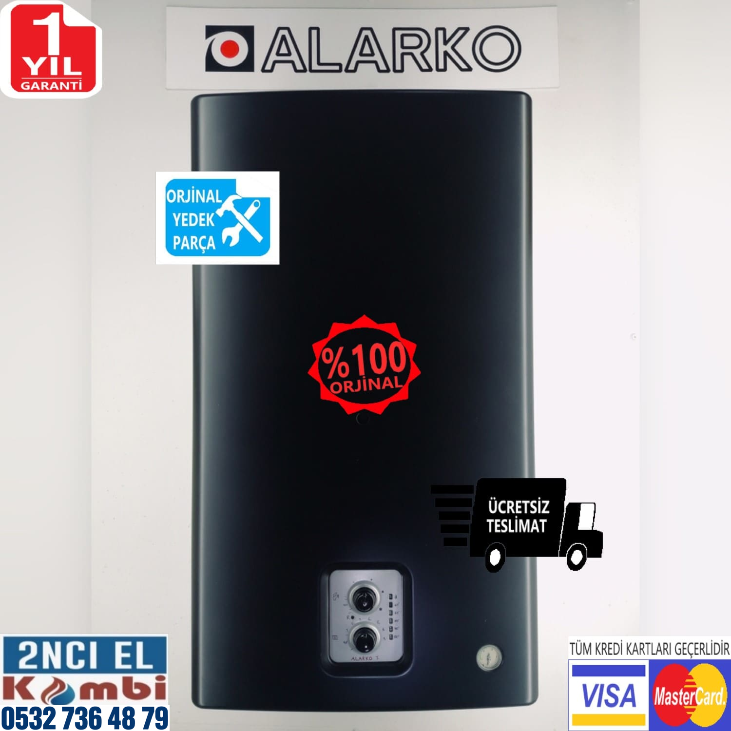 alarko kombi Trendy 24 kW Hermetik katalog görseli